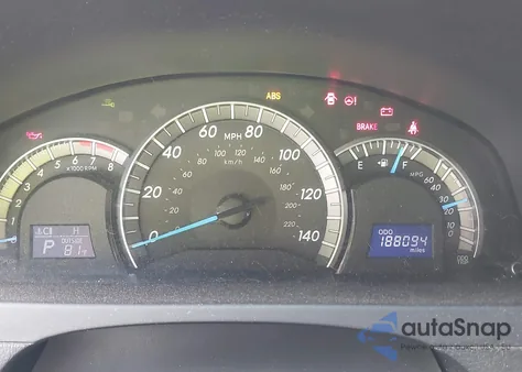 2012 Toyota Camry Se V6 из США, поврежденный, VIN 4T1BK1FK7CU500487